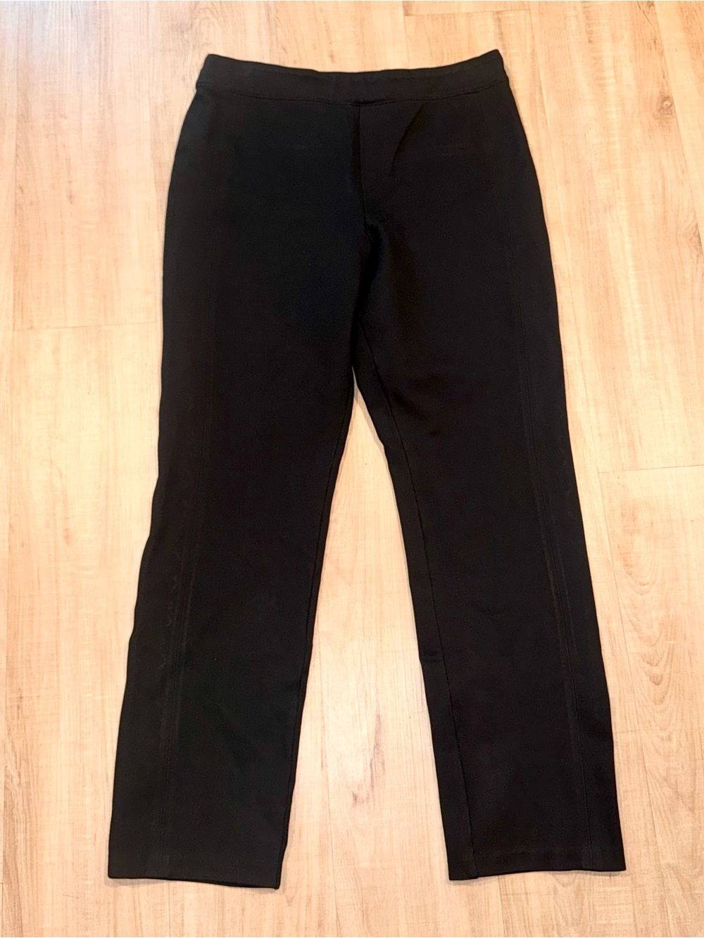 SPANX Women's Black Straight Leg Ponte Pants